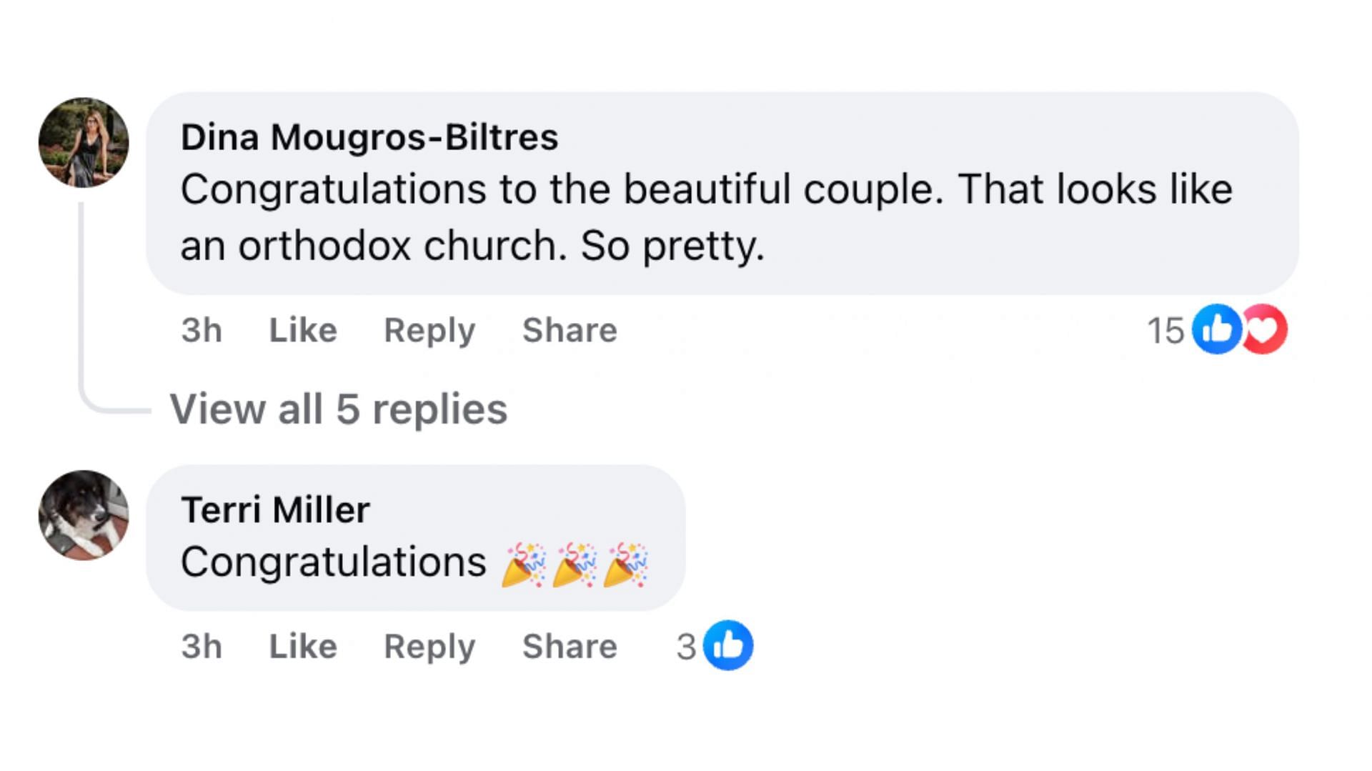 Comment about General Hospital (Image via Facebook)